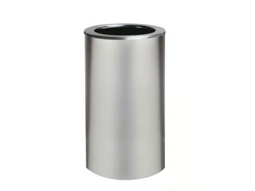 STEEL - High round stainless steel plant pot with automatic watering by Hobby Flower - view 3